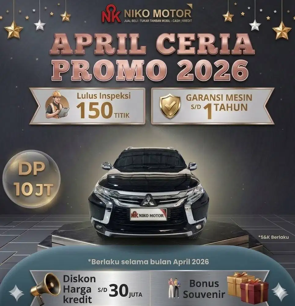 (ANTIK KM69RB) PAJERO SPORT DAKAR 2019 AT :2018|2020
