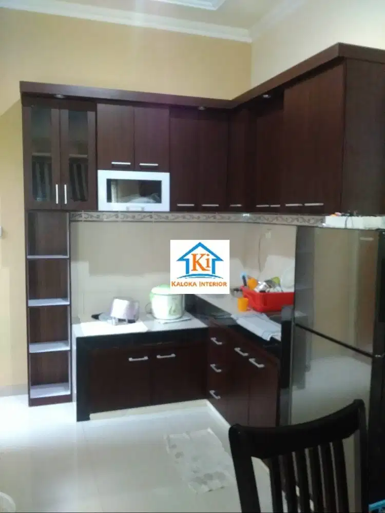 Kitchen Set Pvc Surabaya, Kaloka Interior