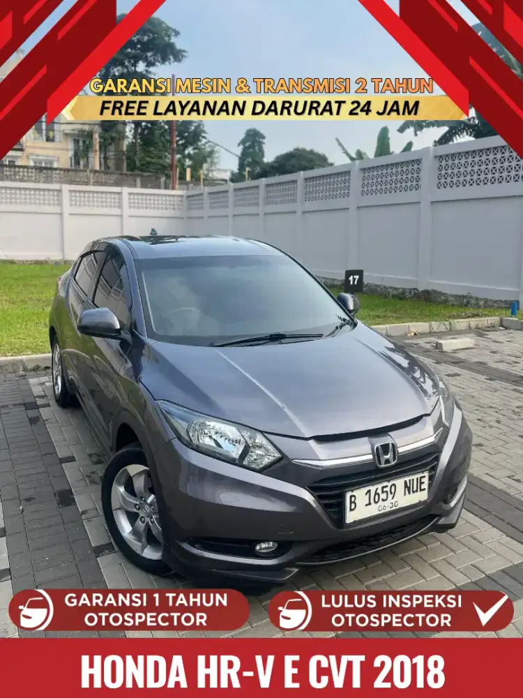 Honda HR-V E CVT 2018 HRV E Matic 2018 HRV Matic 2018 Honda HRV 2018