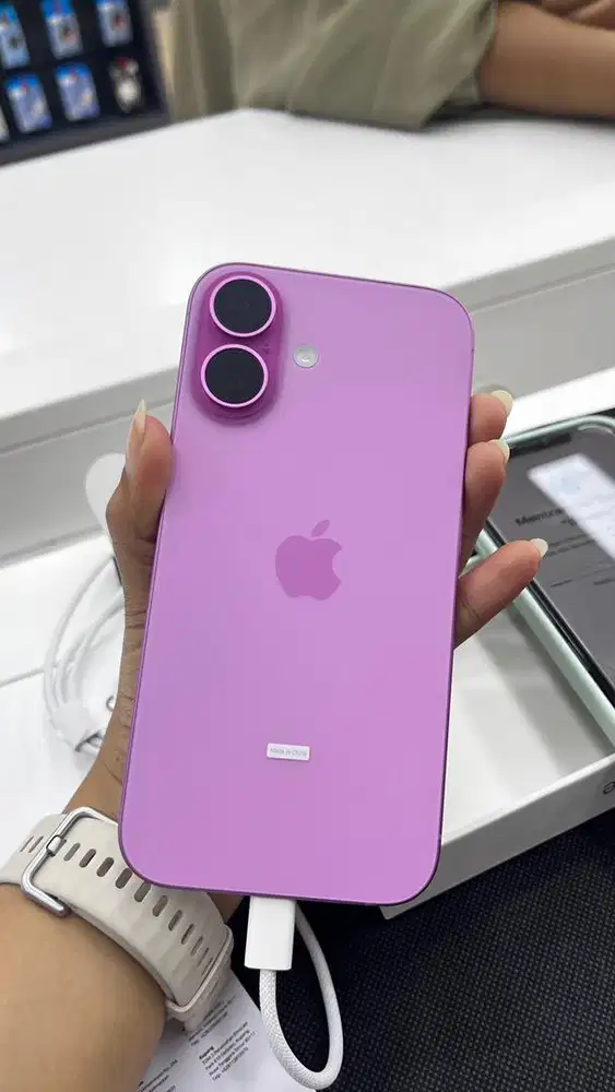 Iphone 16 128 Pink New Garansi Resmi