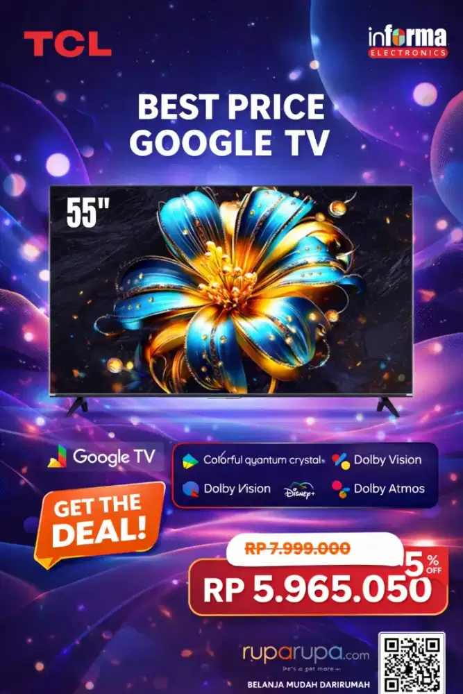 HARGA TERBAIK TV 55 INC