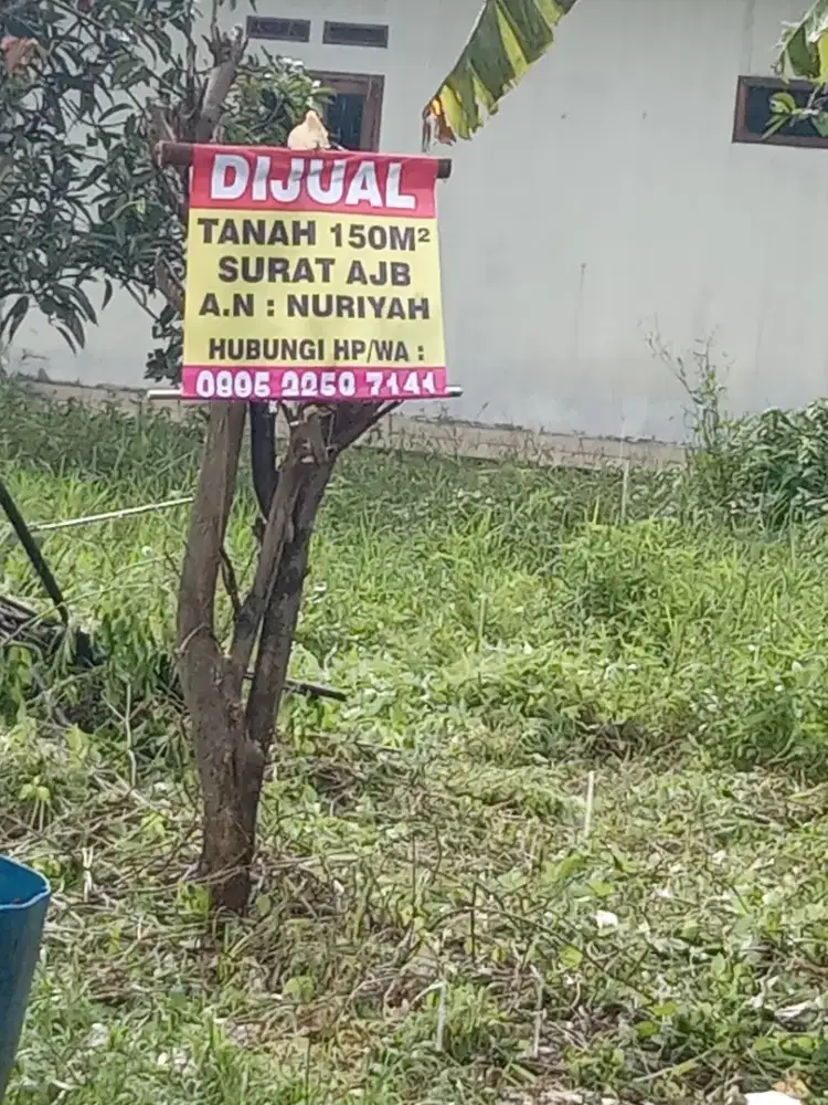 dijual cepat tanah 150 meter