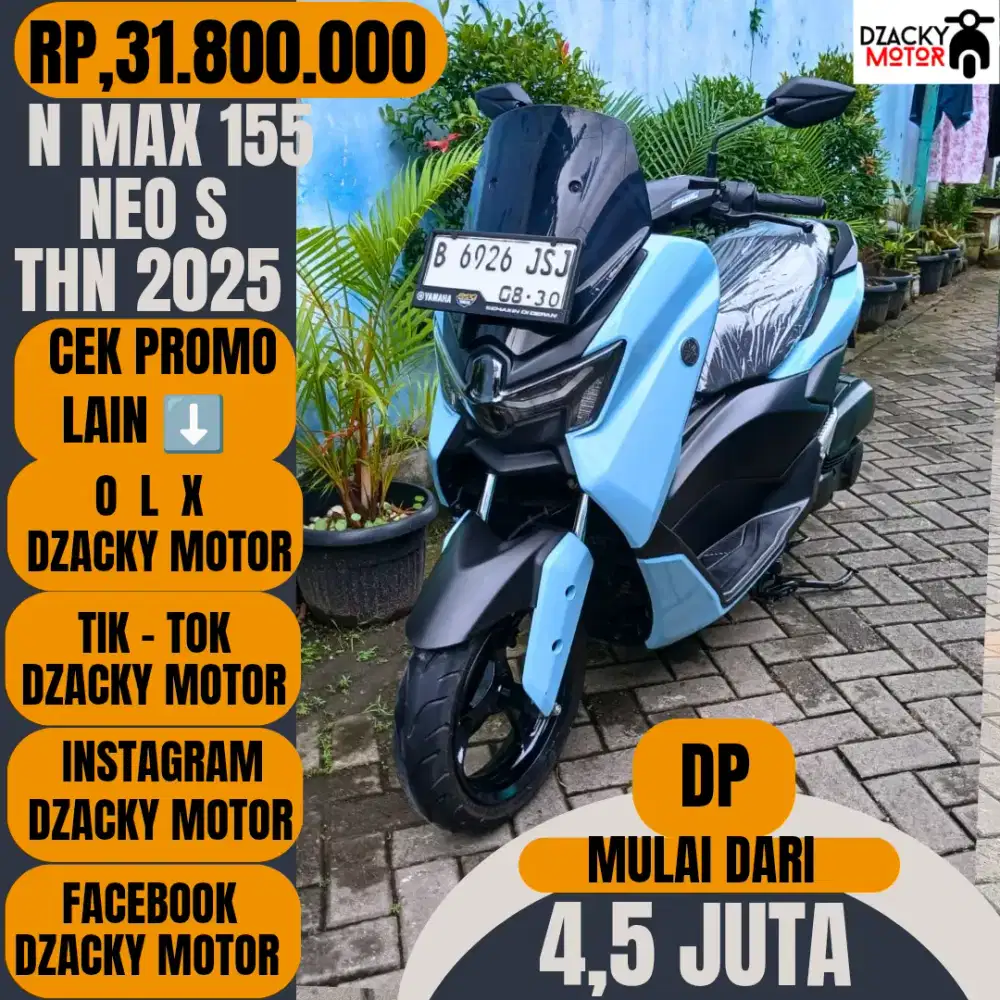 NMAX  NEO S 2025 SECOND LIKE NEW