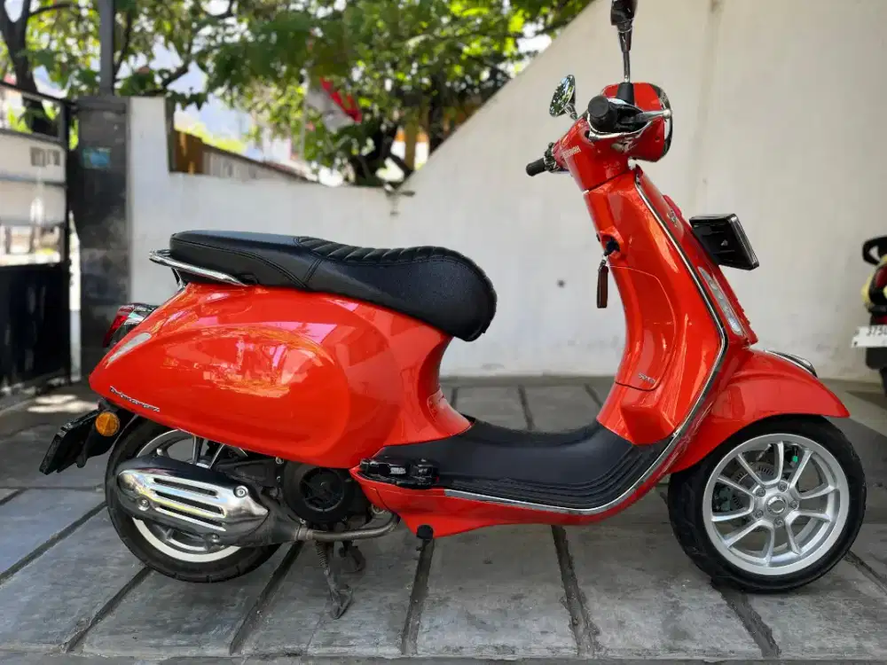 Vespa primvera 2021 vespa orange bukan sprint
