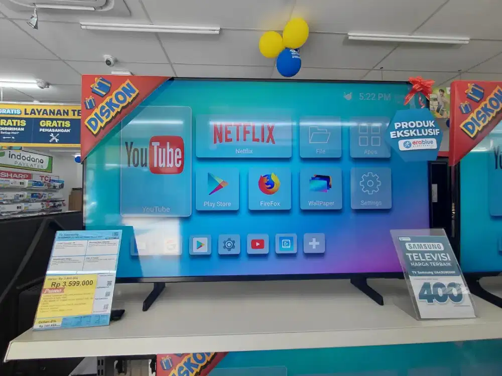 TV Samsung 43 Inch 4K Smart TV 115 Watt