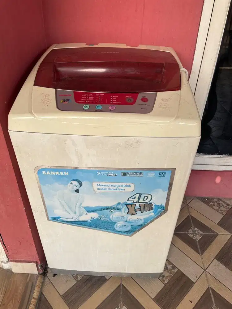 Mesin Cuci Sanken Satu Tabung