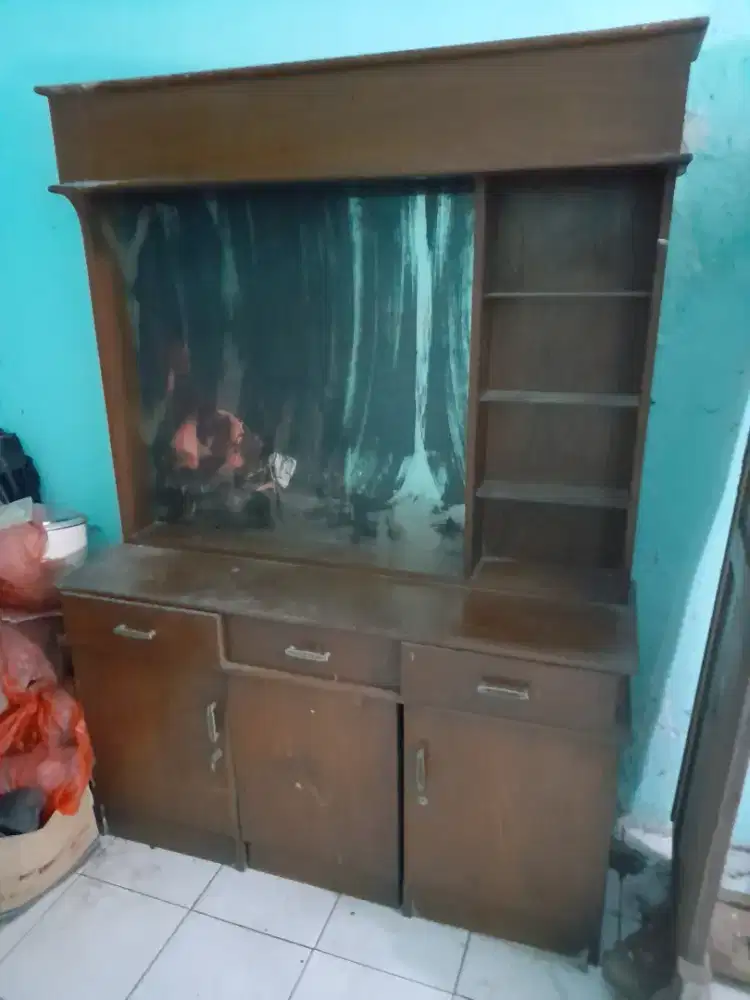 Dijual meja rias jati antik