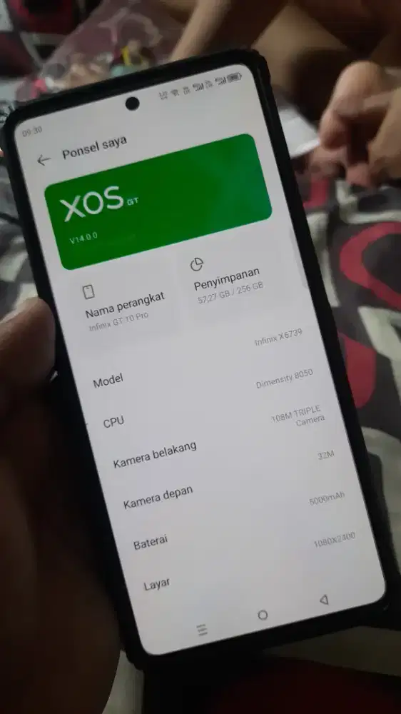 Jual infinix GT 10 pro ram 8/256