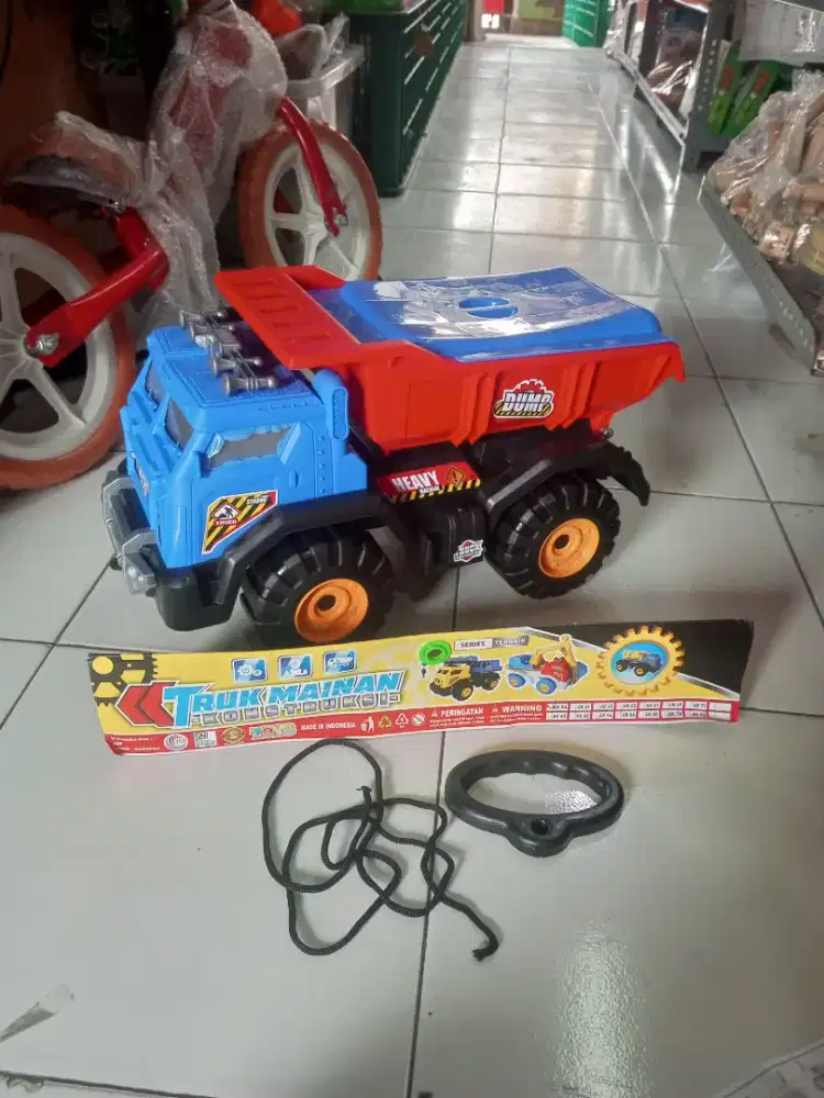 Mainan anak truk dump turbo