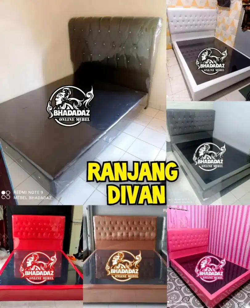 Ranjang Divan Minimalis