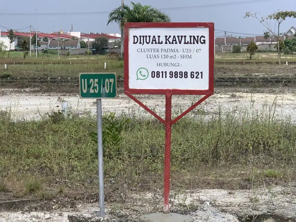 Dijual Murah Tanah Kavling Padma, Citra Maja City