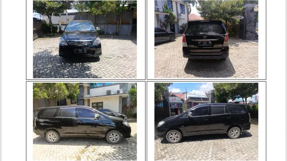 Toyota Kijang Innova 2010 Bensin