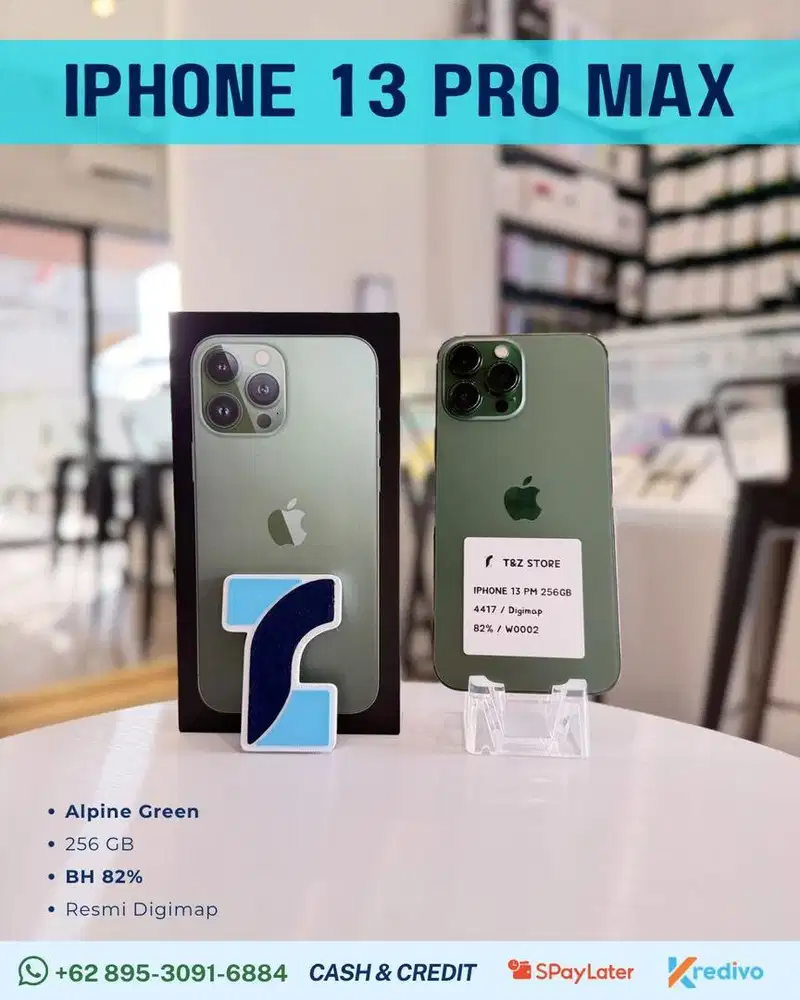 IPHONE 13 PROMAX 256GB - ALPINE GREEN