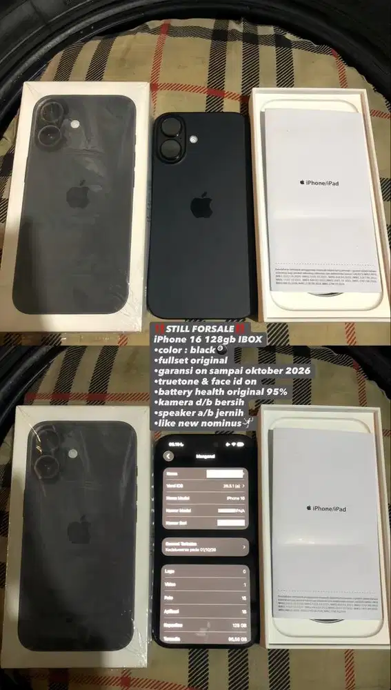 iPhone 16 128gb iBox