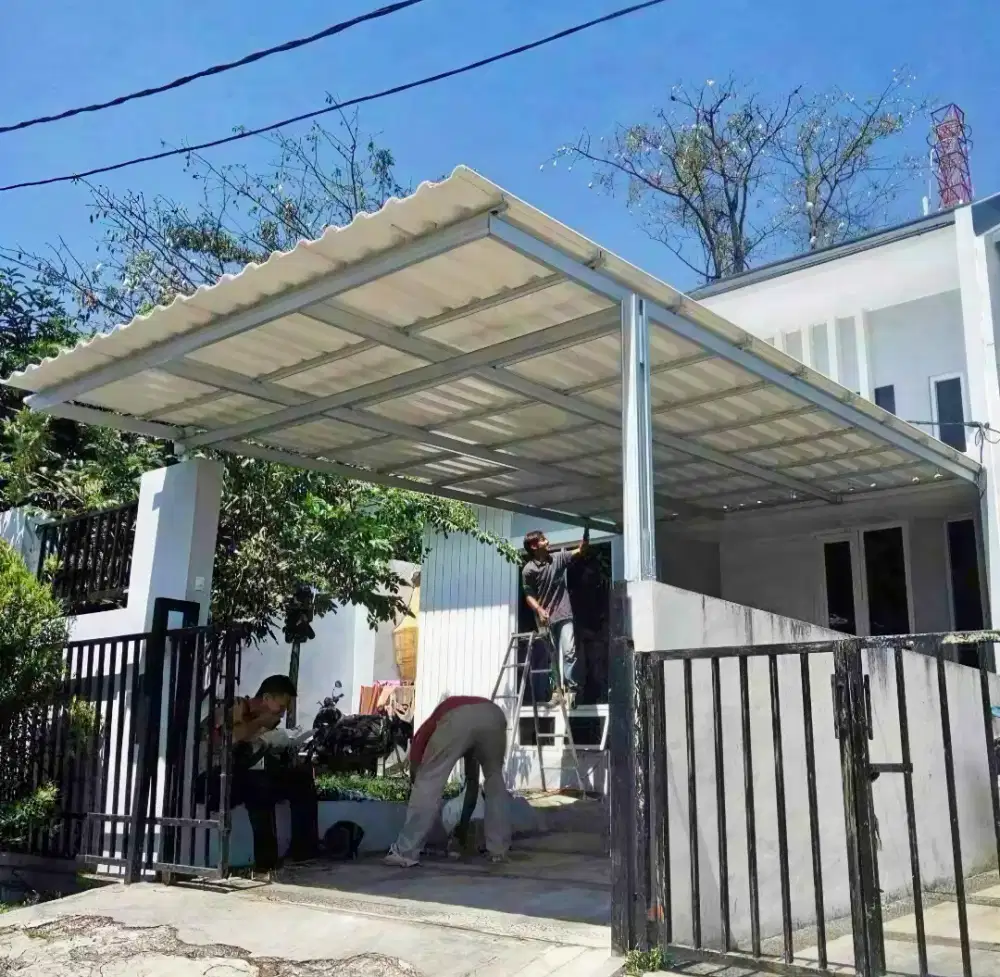 Kanopi baja ringan atap alderon