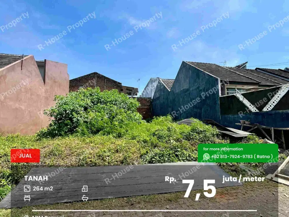 Tanah cocok untuk kos-kosan dekat Suhat