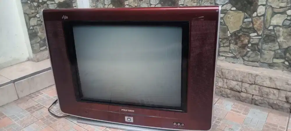 Jual tv POLYTRON SLIM 21 inc siap untuk d antar