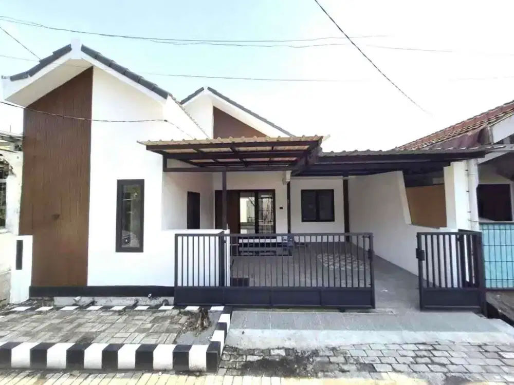 Lebar 9‼️Rumah  Baru Siap Huni Lokasi Wiguna Rungkut Surabaya