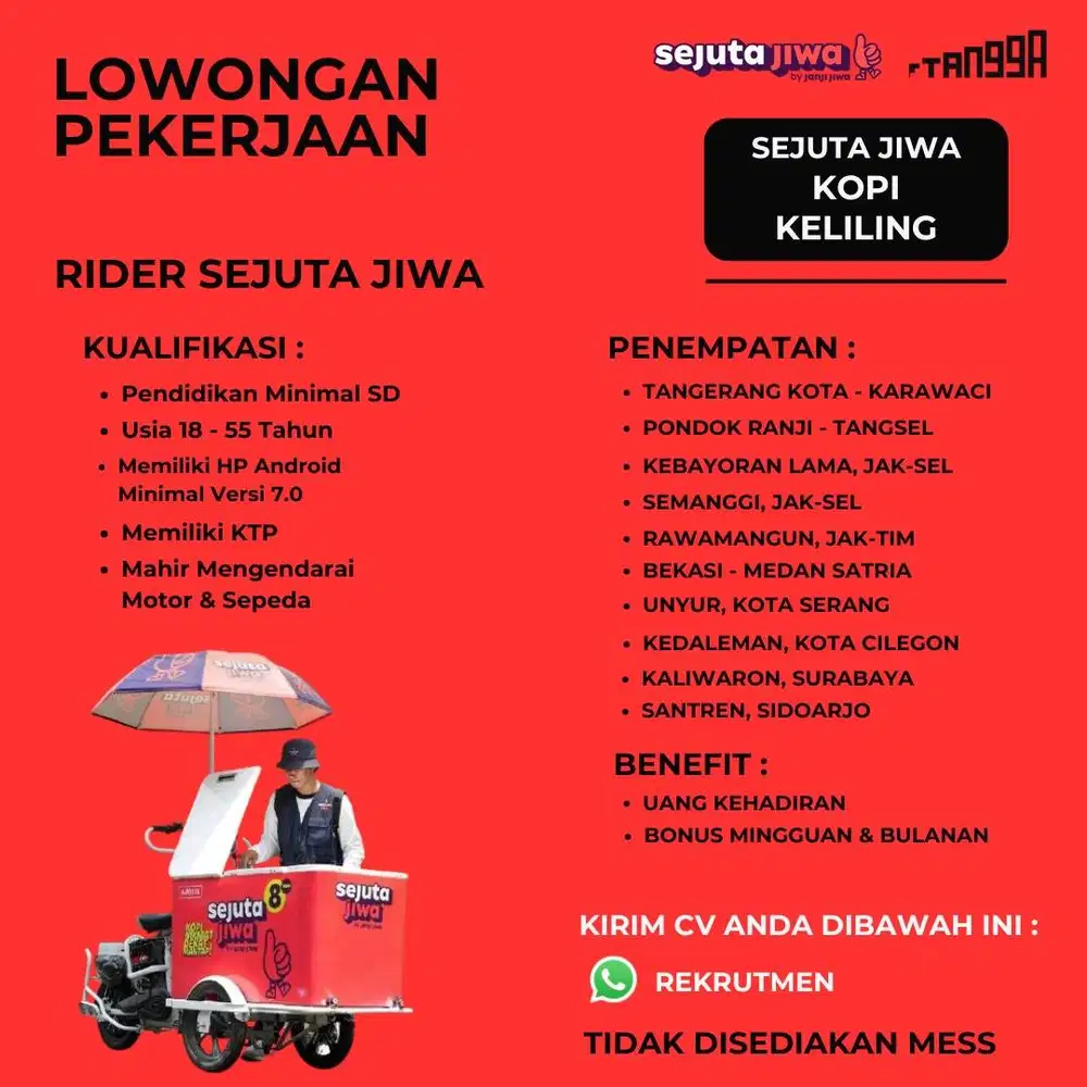 RIDER KOPI KELILING SEJUTA JIWA