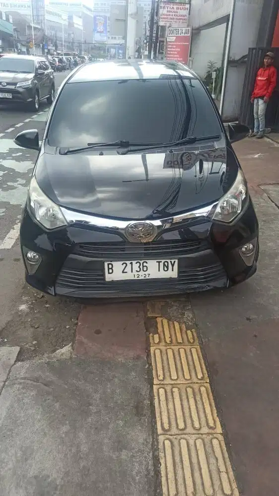 toyota calya G AT 2017 plat b dki pajak panjang plat genap siap pakai