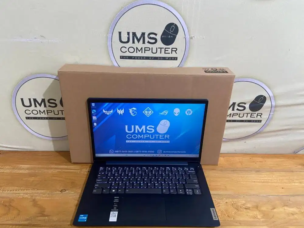LENOVO IP Slim 3 Blue Core i3-1215U RAM 8GB SSD 512GB Intel UHD