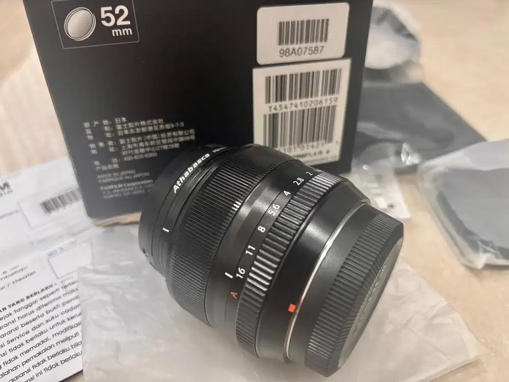 Lensa Fujinon XF 35mm F1.4 R Like New
