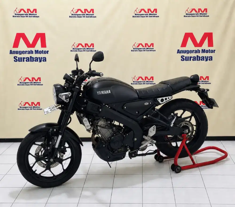 Ready Km 10 Ribu Yamaha XSR 155 Tahun 2020 warna hitam