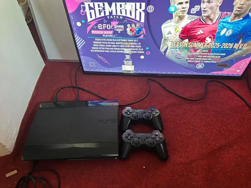 PS 3 SUPER SLIM BARANG ORI DAN LENGKAP