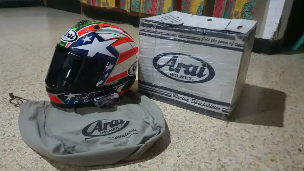 ARAI RX7V HAYDEN 2nd SIZE M ( Bukan RX7X )