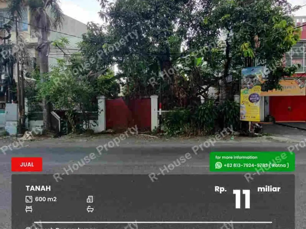 Tanah luas daerah Bunga-bunga