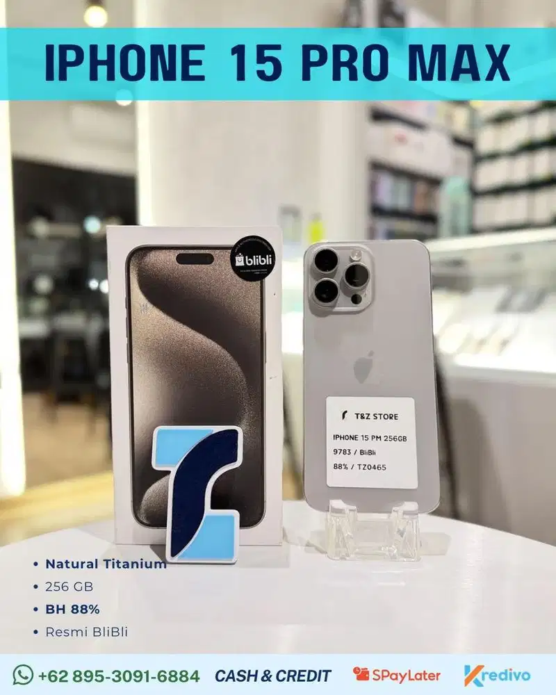 IPHONE 15 PROMAX 256GB - NATURAL