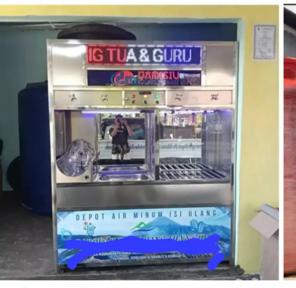 Depot air minum isi ulang