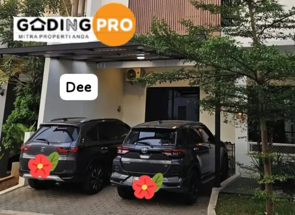 DIJUAL RUMAH 3 LANTAI MODERN DI LEGENDA WISATA CIBUBUR