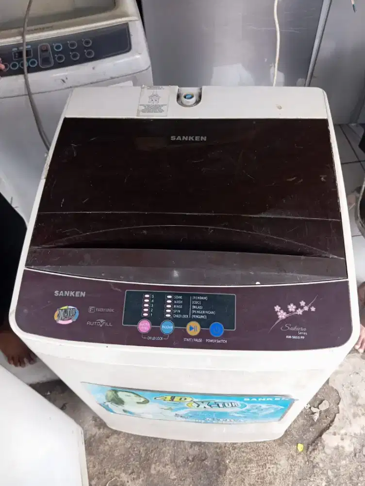 Mesin cuci 1 tabung ori