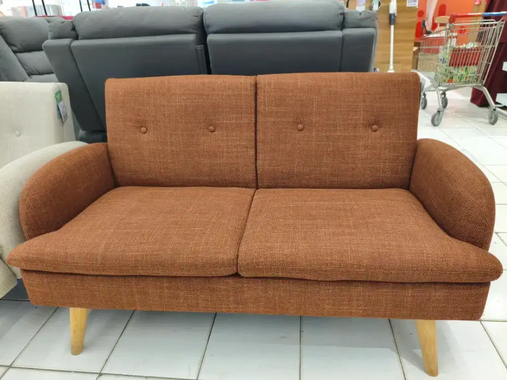 SOFA MINIMALIS 2 SEATER