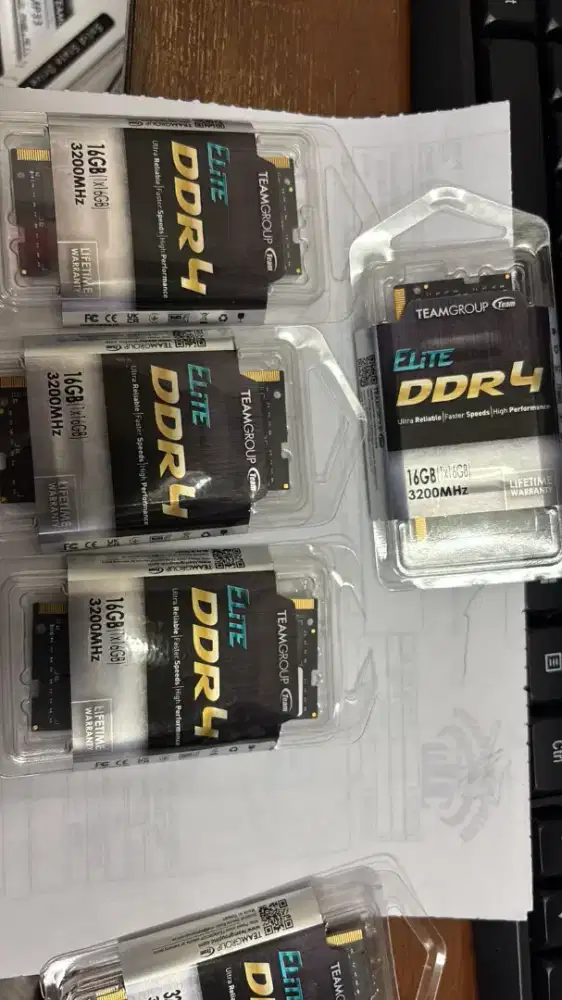 Ready Ram sodim team Elite grup DDR4 16G