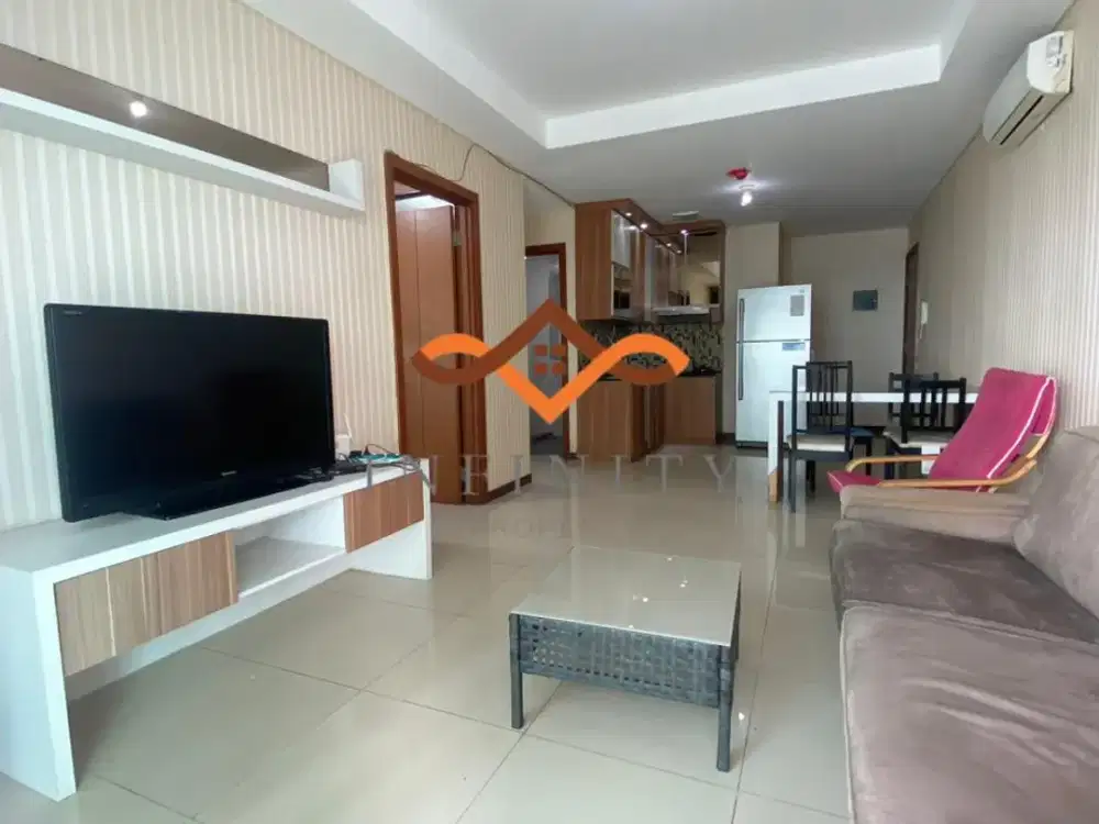 Condominium Greenbay Pluit Tipe 2 BR Full Furnished View ke Laut Uk. 82 M2 + 3 AC