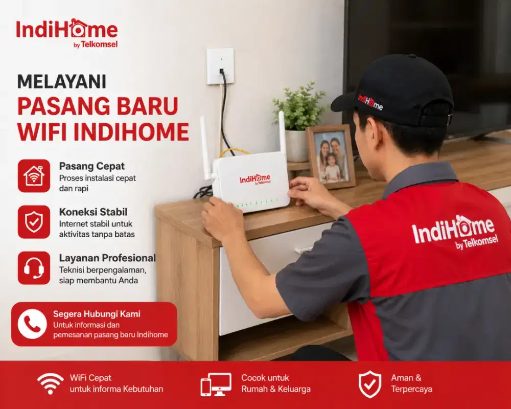 Info dan pendaftaran wifi indihome