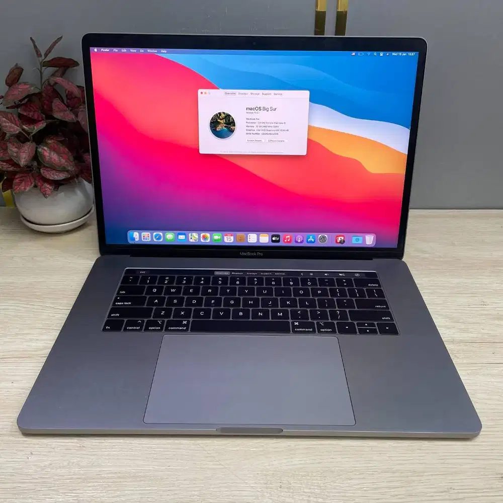 laptop macbook pro A1990 intel core i9 2019 bergaransi DL-ETM