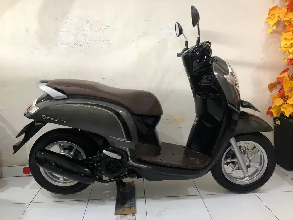 Honda Scoopy Stylish Th.2017 grey!!