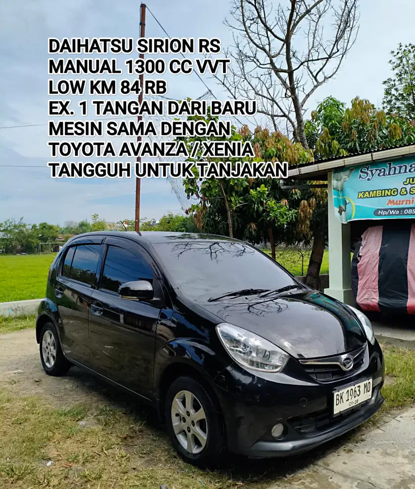 DAIHATSU SIRION LOW KM 84 RIBUAN