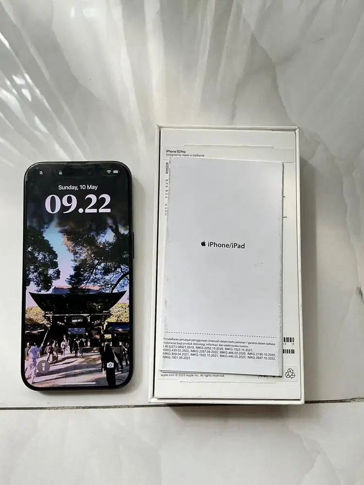 Iphone 15 pro 128 Gb ex iBox Titanium Blue