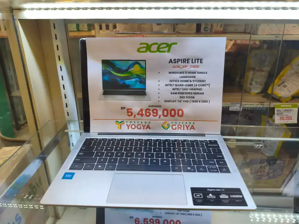 Cash & Kredit Laptop ACER Aspire Lite AL14 31P C6DD