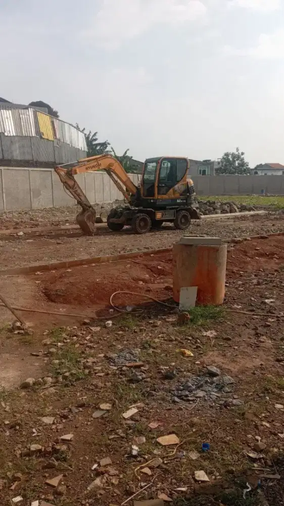 Wheel Exavator hyundai W60 tahun 2019