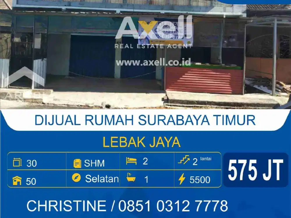 Rumah Lebak Jaya Dijual