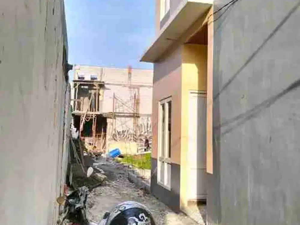 dijual rumah baru gress 2 lantai lokasi medokan sawa rungkut surabaya