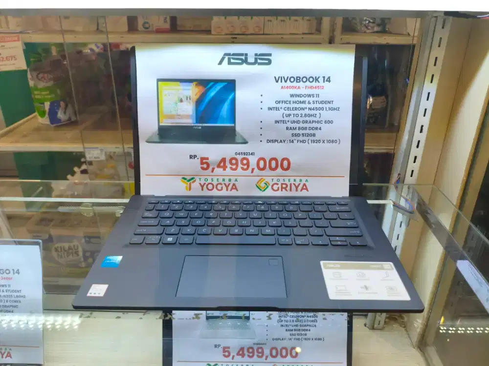 Cash & Kredit Laptop ASUS Vivobook 14 A1400KA FHD4512