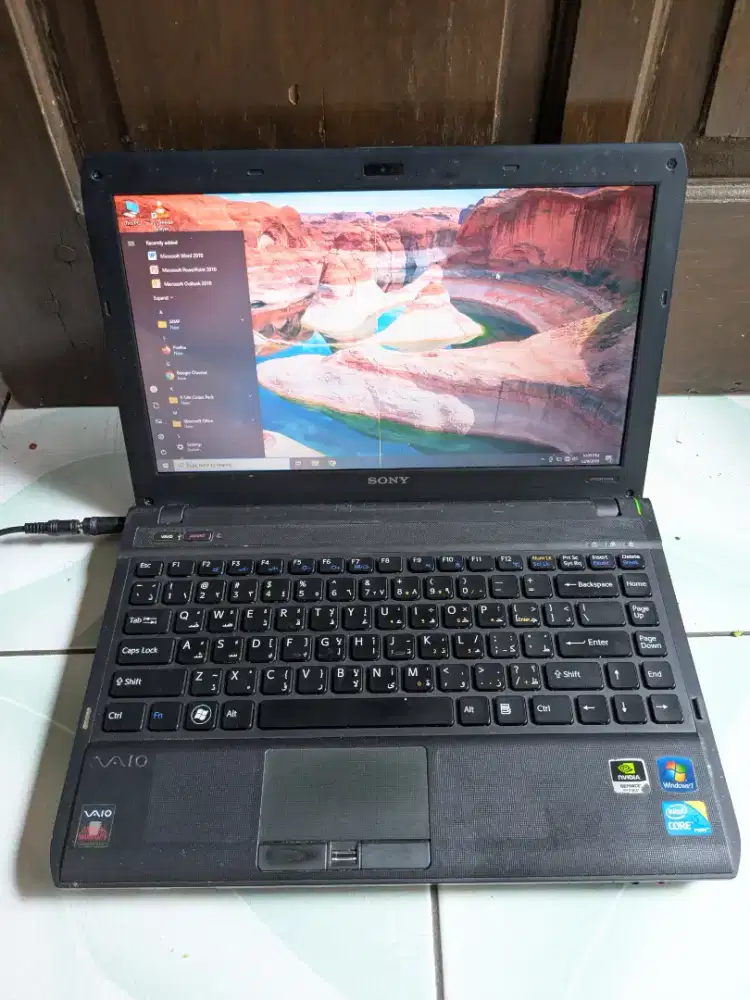 Laptop Sony Vaio VPCS117GA Minusan Core I5 Ram 4 Dan Layak Pakai
