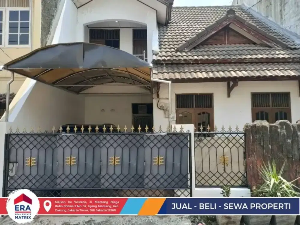 Rumah Nyaman Semi Furnish Pulo Gadung, Harga Nego