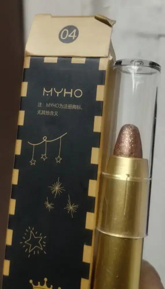 EYESHADOW PENSIL WARNA GOLD GLITTER